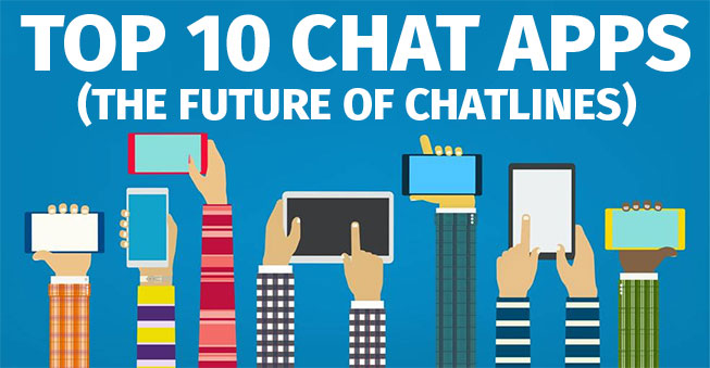 Top 10 Chat Apps as Chatline Alternatives